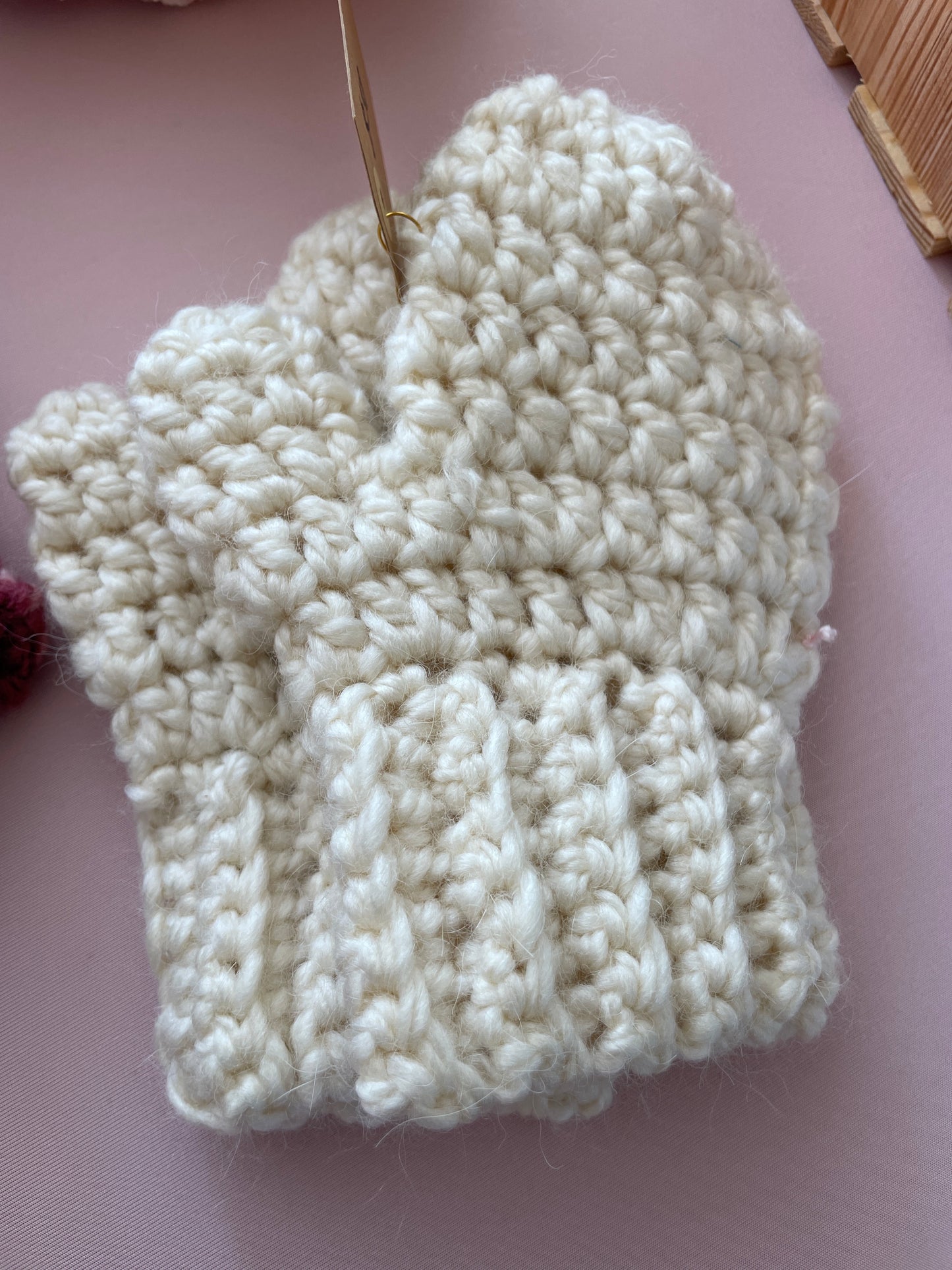 Chunky Knit Mittens